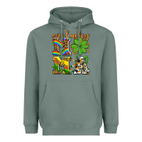 Sage one lucky mama Heavyweight Hoodie - AdoDesignShop