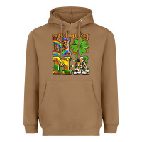 Toasted Coconut one lucky mama Heavyweight Hoodie - AdoDesignShop