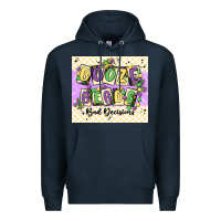Navy booze beads Premium Hoodie - MaliasSmallBusiness