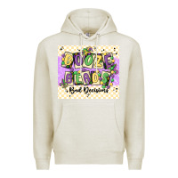 Oatmeal Heather booze beads Premium Hoodie - MaliasSmallBusiness