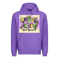 Purple booze beads Premium Hoodie - MaliasSmallBusiness