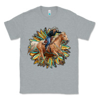 Heather Grey sunflower rodeo Classic Tee - RanaPortraitStore