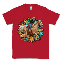 Red sunflower rodeo Classic Tee - RanaPortraitStore