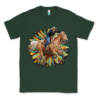 Sports Green sunflower rodeo Classic Tee - RanaPortraitStore