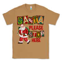 Toasted Coconut Santa Please Stop Here Classic Tee - FaDigitalArtStudio