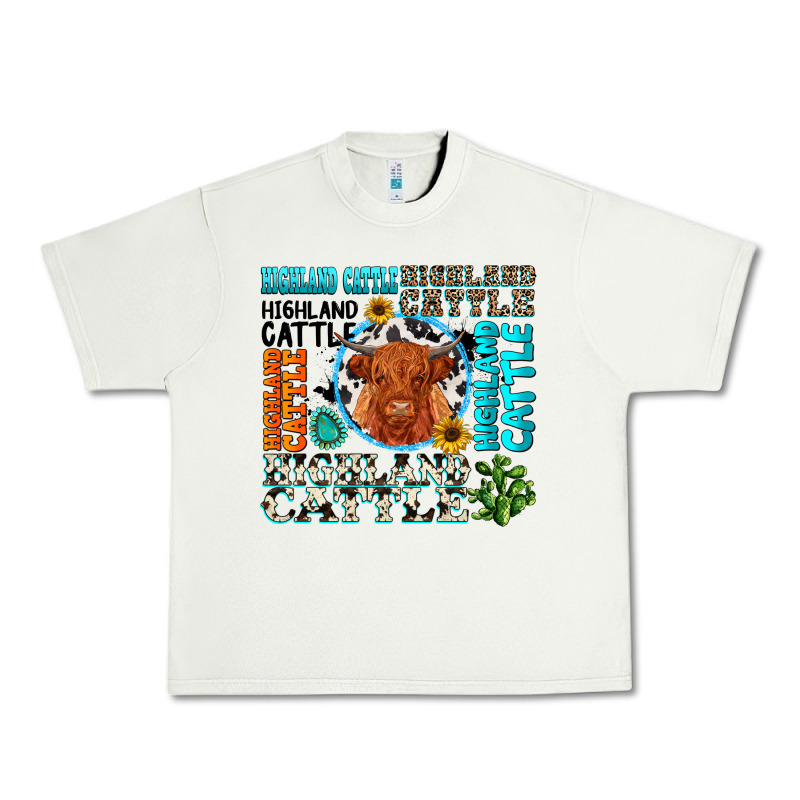 Highland Cattle Urban Heavy Tee by texasbilliewilder | Teevron
