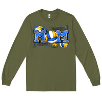 Army Green mom volleyball Long Sleeve Tee - Zillion Design Studio