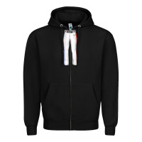 Black softball uniform pant fa element Zipper Hoodie - FaDigitalArtStudio