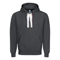 Smoke softball uniform pant fa element Zipper Hoodie - FaDigitalArtStudio