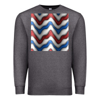 Charcoal Heather 4th july stripes seamless pattern Premium Sweatshirt - BundleAndBundleShop