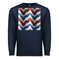 Navy 4th july stripes seamless pattern Premium Sweatshirt - BundleAndBundleShop