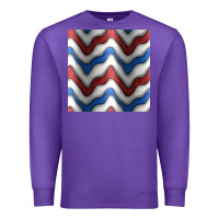 Purple 4th july stripes seamless pattern Premium Sweatshirt - BundleAndBundleShop