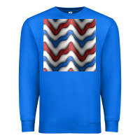 True Royal 4th july stripes seamless pattern Premium Sweatshirt - BundleAndBundleShop