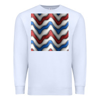 White 4th july stripes seamless pattern Premium Sweatshirt - BundleAndBundleShop
