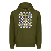 Army Green mardi gras Premium Hoodie - MaliasSmallBusiness