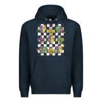 Navy mardi gras Premium Hoodie - MaliasSmallBusiness