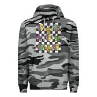 Slate Camo mardi gras Premium Hoodie - MaliasSmallBusiness