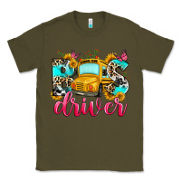 Army Green bus driver Classic Tee - Zillion Design Studio