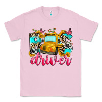 Bubblegum Pink bus driver Classic Tee - Zillion Design Studio