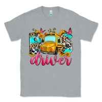 Heather Grey bus driver Classic Tee - Zillion Design Studio
