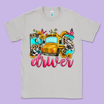 Bus Driver Classic Tee Designed By Zillion Design Studio