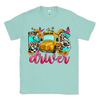 Seafoam bus driver Classic Tee - Zillion Design Studio