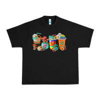 Black hippie coffee cups Urban Heavy Tee - texasbilliewilder