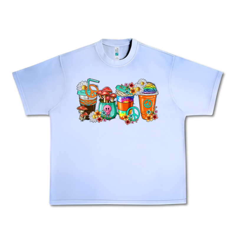 Hippie Coffee Cups Urban Heavy Tee by texasbilliewilder | Teevron