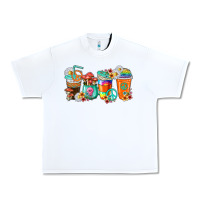 White hippie coffee cups Urban Heavy Tee - texasbilliewilder