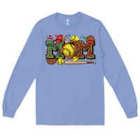 Colony Blue mom softball Long Sleeve Tee - Zillion Design Studio