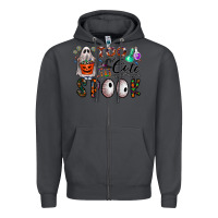 Smoke too cute to spook Zipper Hoodie - CowhideDigitalArt