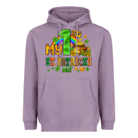 Lavender my first st patricks day with coins and shamrocks Heavyweight Hoodie - AdoDesignShop