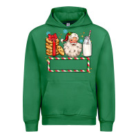 Emerald christmas santa custom name Urban Hoodie - MaliasSmallBusiness