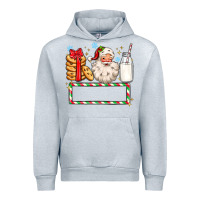 Heather Grey christmas santa custom name Urban Hoodie - MaliasSmallBusiness