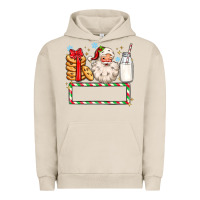 Pigment French Oak christmas santa custom name Urban Hoodie - MaliasSmallBusiness