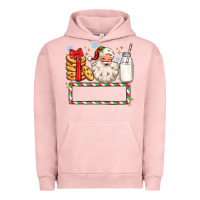 Pigment Salmon christmas santa custom name Urban Hoodie - MaliasSmallBusiness