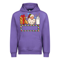 Tulip christmas santa custom name Urban Hoodie - MaliasSmallBusiness