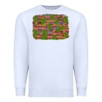 White cinco de mayo cactus Premium Sweatshirt - Artiststas