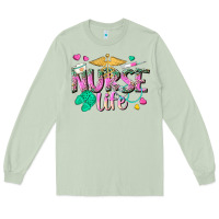 Matcha nurse life Long Sleeve Tee - texasbilliewilder