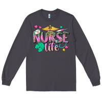 Smoke nurse life Long Sleeve Tee - texasbilliewilder