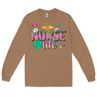 Toasted Coconut nurse life Long Sleeve Tee - texasbilliewilder