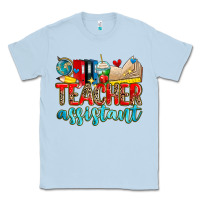 Dusty Blue teacher assistant Classic Tee - Zillion Design Studio