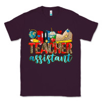 Plum teacher assistant Classic Tee - Zillion Design Studio