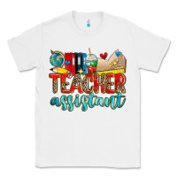 White teacher assistant Classic Tee - Zillion Design Studio