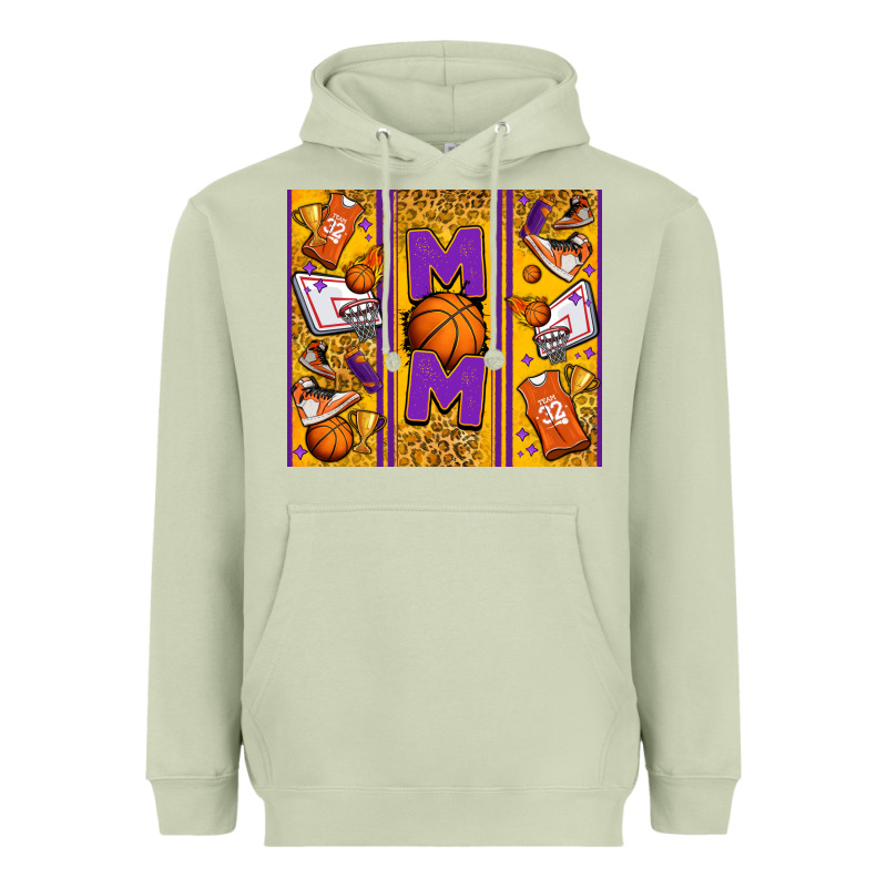 Basketball Mom Heavyweight Hoodie by Jasminsmagicworld | Teevron