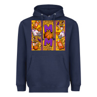 Navy basketball mom Heavyweight Hoodie - Jasminsmagicworld