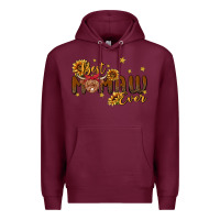 Burgundy best mamaw ever cow Premium Hoodie - MaliasSmallBusiness