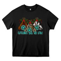 Black Christmas With Tribe Heavy Core Tee - CowhideDigitalArt
