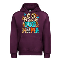 Mauve Wine fur mama Urban Hoodie - MaliasSmallBusiness