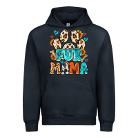 Navy fur mama Urban Hoodie - MaliasSmallBusiness